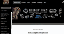 Desktop Screenshot of bikershopmenen.be